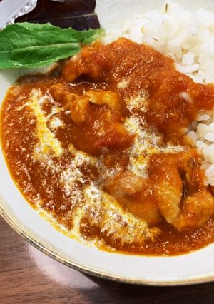 staubでコク深っバターチキンカレー!-レシピのメイン写真