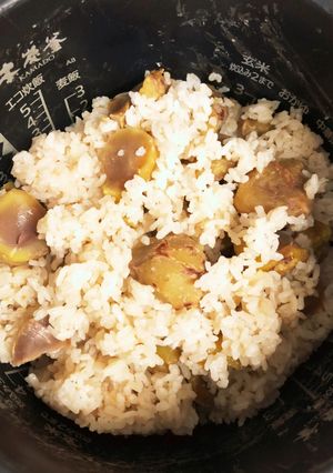 栗ごはん　栗は買ったら洗って冷蔵庫へ！-レシピのメイン写真