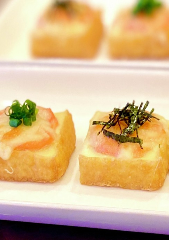 厚揚げ＊明太子マヨチーズ焼き-レシピのメイン写真