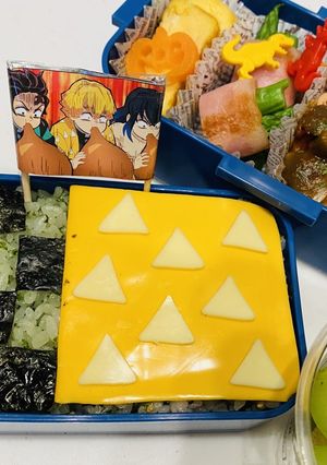 簡単!なんちゃって鬼滅の刃弁当-レシピのメイン写真