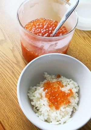 生筋子からいくら醤油漬け-レシピのメイン写真