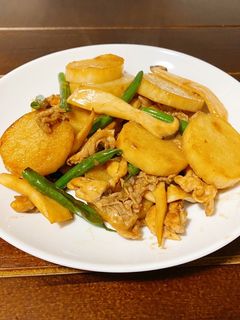 長芋の醤油炒め*-レシピのメイン写真