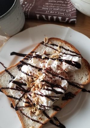 休日10時45分のバナナクリーム-レシピのメイン写真