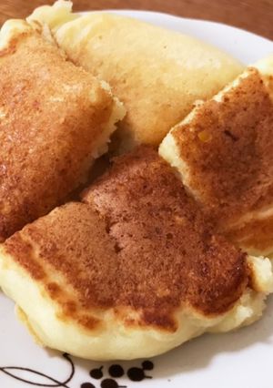 ふわふわもちもち豆腐パンケーキ-レシピのメイン写真