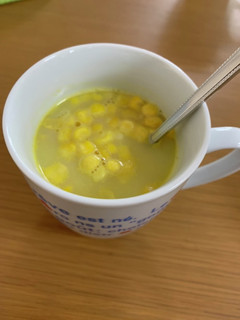 コーンましまし(笑)スープ-レシピのメイン写真