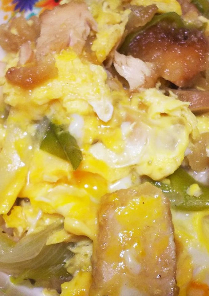 ふわっとろっ！ 翌日の唐揚げで作る親子丼-レシピのメイン写真
