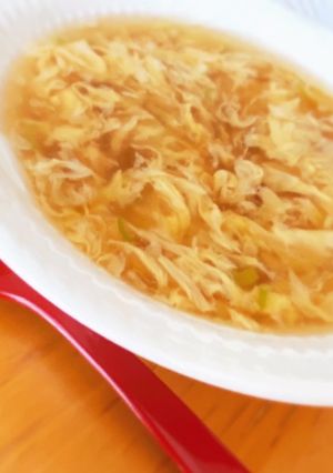 中華屋さんのふんわり卵スープ（醤油）-レシピのメイン写真