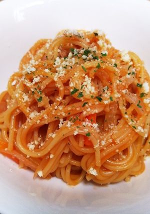ワンパン！20分ナポリタン-レシピのメイン写真