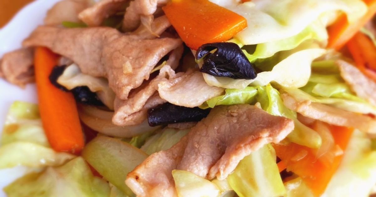 町中華の味☆中華屋さんの肉野菜炒め by マルコメくんのレシピ