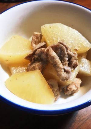 大根と豚バラの炊いたん-レシピのメイン写真