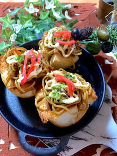 食パンカップde焼きそばパン-レシピのメイン写真
