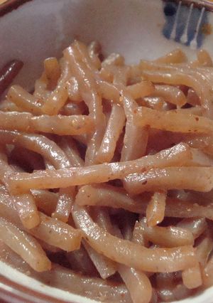 ご飯がススム！うちの爆弾こんにゃく-レシピのメイン写真