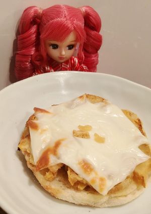 リカちゃん♡焼き芋(薩摩)チーズトースト-レシピのメイン写真