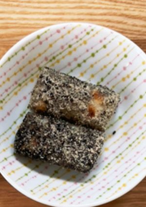 黒ゴマ餅-レシピのメイン写真