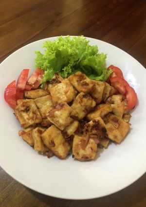 発酵玉ねぎを使ってコク旨豆腐ステーキ-レシピのメイン写真