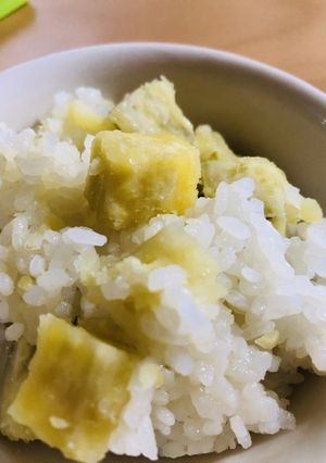 1番簡単なサツマイモご飯-レシピのメイン写真