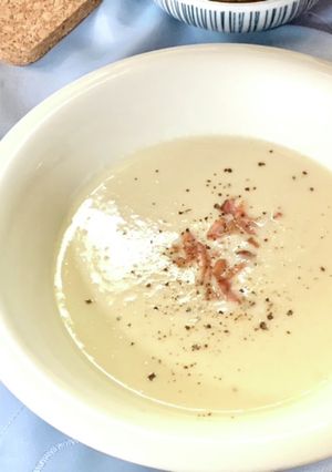 お豆腐入りカブのとろとろポタージュ-レシピのメイン写真