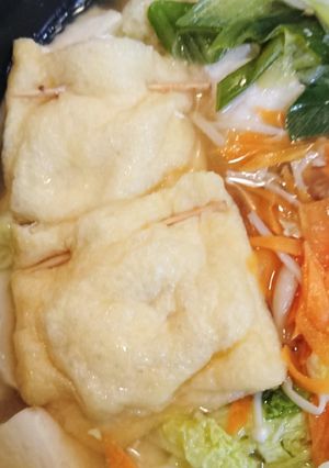 油揚げとお餅で簡単♪巾着油揚げ♪-レシピのメイン写真