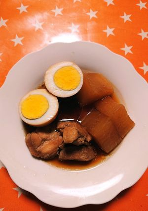 【クッキングプロ】鶏モモと大根の煮物-レシピのメイン写真