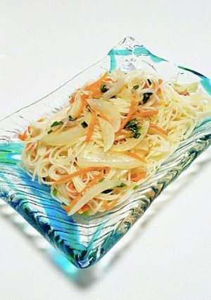 そーめんチャンプルー☆くっつかないよ！-レシピのメイン写真