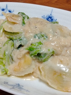 白菜とタラのクリーム煮-レシピのメイン写真