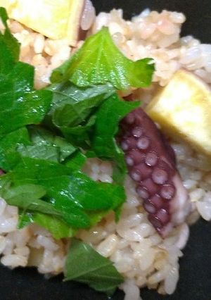 サツマイモ入りたこ飯☆-レシピのメイン写真