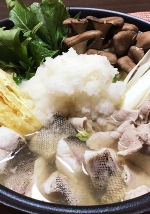 タラと豚バラのみぞれ鍋-レシピのメイン写真