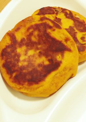 煮物南瓜のチーズ入り芋餅風-レシピのメイン写真