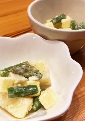 チーズで濃く旨★コロコロポテサラ-レシピのメイン写真