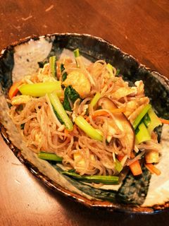麺つゆだけで!簡単 白滝の五目炒め煮-レシピのメイン写真