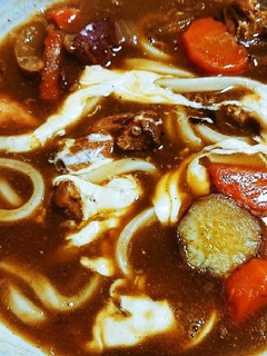 チーズカレーうどん-レシピのメイン写真