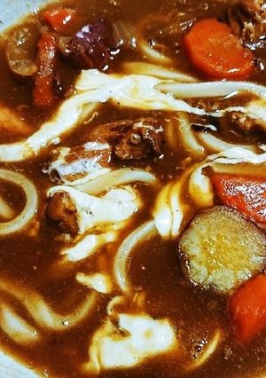 チーズカレーうどん-レシピのメイン写真