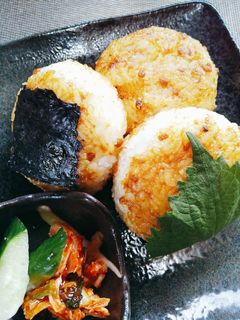 焼きおにぎり 味噌!-レシピのメイン写真