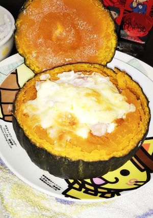 カボチャグラタン-レシピのメイン写真