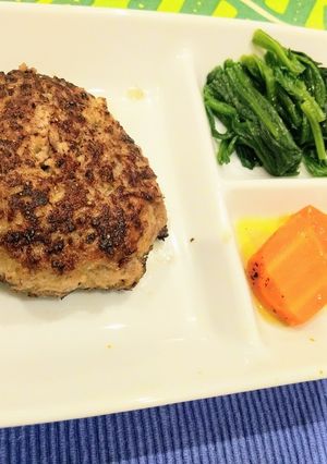 ハンバーグ-レシピのメイン写真