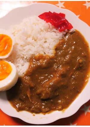 【クッキングプロ＆FP】手羽中茄子カレー-レシピのメイン写真