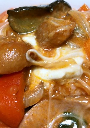 茄子とウインナーのとろ~りチーズトマト煮-レシピのメイン写真