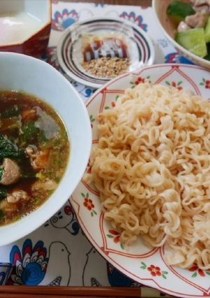 サッポロ一番偏愛レシピごましょうゆつけ麺-レシピのメイン写真