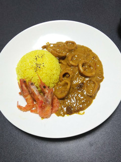 インドカリー(イカ)-レシピのメイン写真