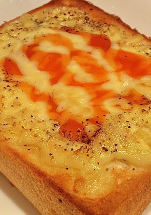 チリソース　トースト！　タロの弁当朝食編-レシピのメイン写真