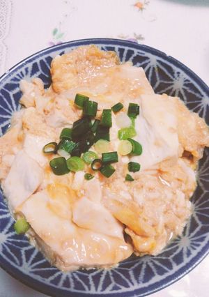 豆腐の卵とじ丼-レシピのメイン写真