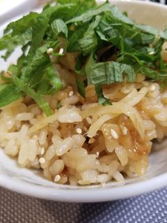 生姜の炊き込みご飯-レシピのメイン写真