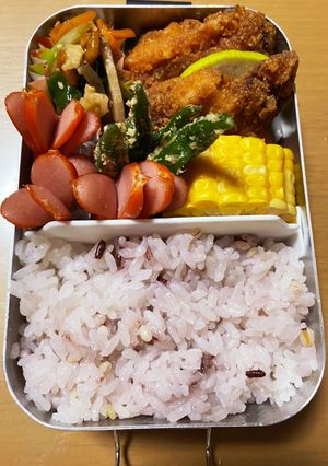 20201102中学2年男子お弁当-レシピのメイン写真
