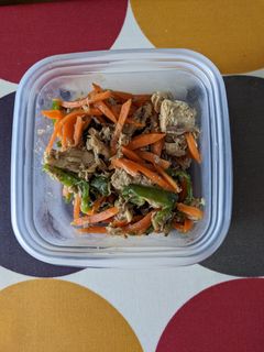 作り置き!にんじん・ピーマン・サバ缶炒め-レシピのメイン写真