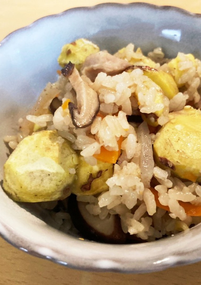 炊飯器で簡単！栗五目おこわ☆／-レシピのメイン写真