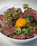 超簡単！スモークタンで塩タン丼