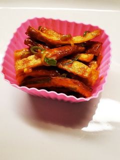 ちくわのケチャップ炒め弁当用-レシピのメイン写真