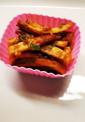ちくわのケチャップ炒め弁当用-レシピのメイン写真