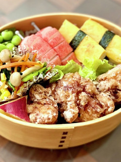 わっぱ弁当★一番人気♡鶏のから揚げ-レシピのメイン写真