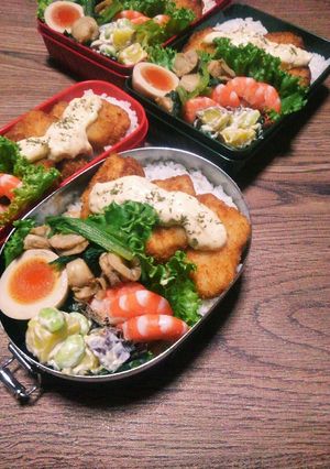 高校生男子弁当！3-57-レシピのメイン写真